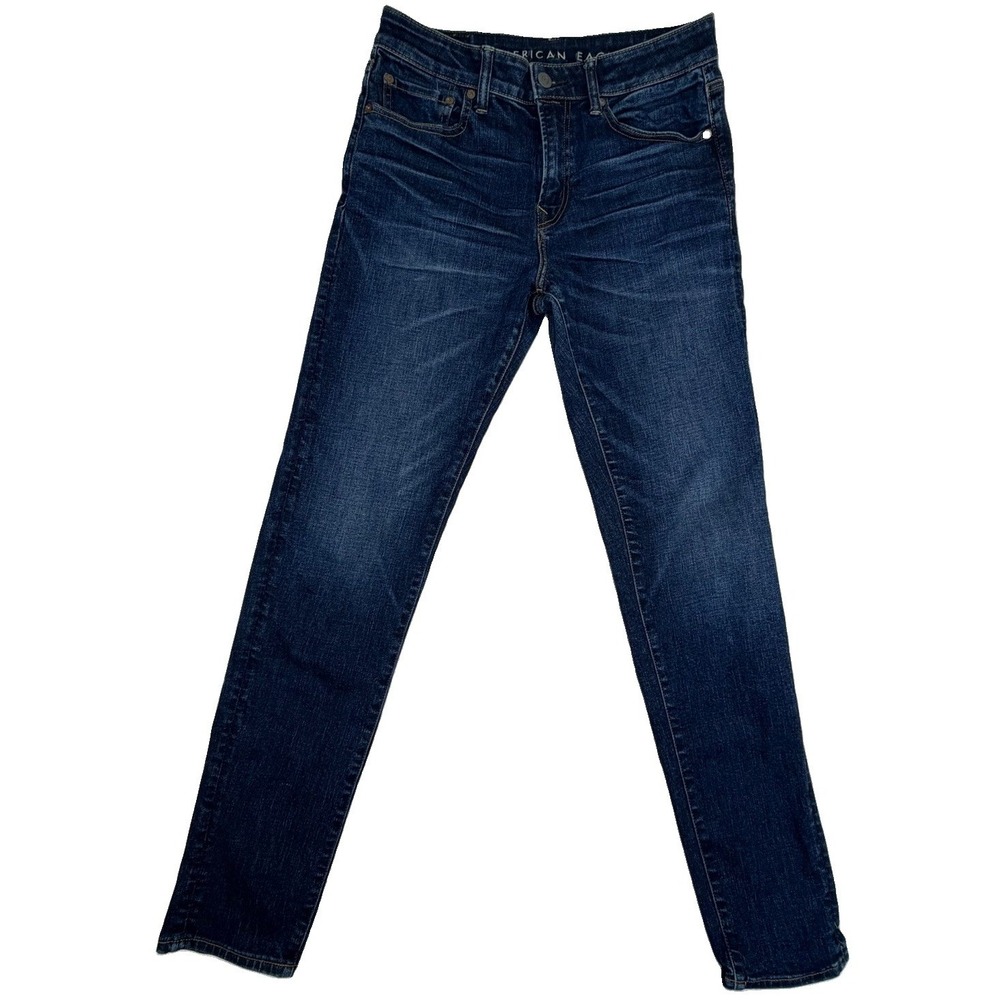 American Eagle Athletic Men's Jeans Sz 30x34 Ne(x)t Level Airflex Whiskering